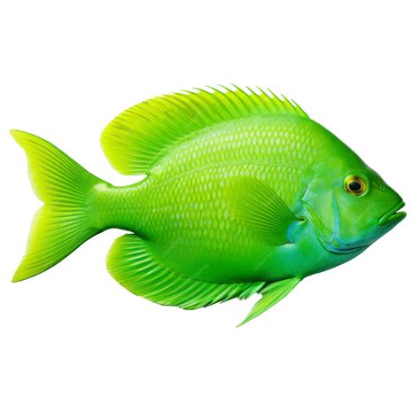 green fish